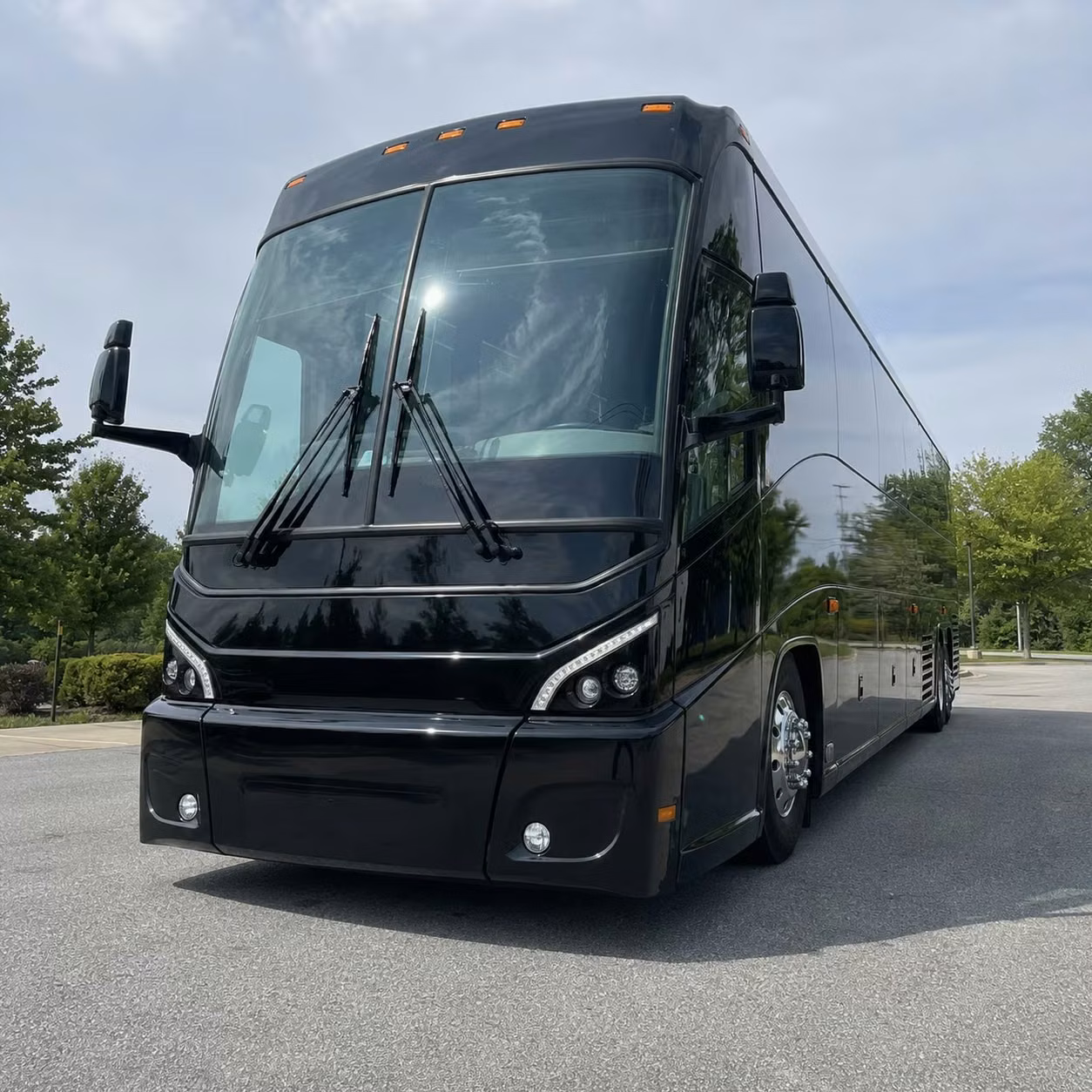 austin long distance charter bus rentals